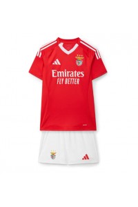 Benfica Babytruitje Thuis tenue Kind 2024-25 Korte Mouw (+ Korte broeken)